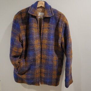 EUC - Wilfred Free Lyon Jacket - Oversized plaid jacket